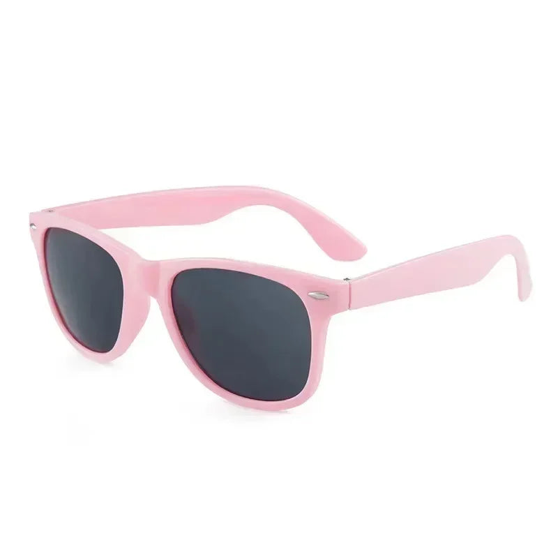 12 couleurs à la mode nouveaux enfants lunettes de soleil mode carré lunettes d'extérieur nuances pour enfants garçons filles UV Preotection lunettes de soleil