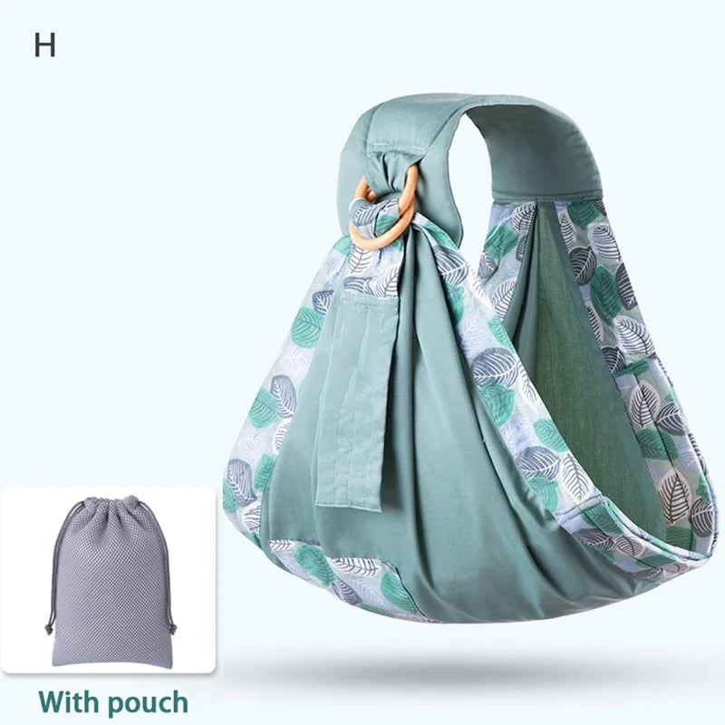 Enveloppement pour bébé, écharpe pour nouveau-né, double usage, couverture d'allaitement pour nourrissons, tissu en maille, porte-allaitement jusqu'à 130 lb (0-36M)
