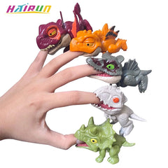 Jouets de dinosaure à doigt pour enfants, Mini modèle d'animaux de tyrannosaure créatifs et amusants, jouet d'interaction pour enfants, cadeaux