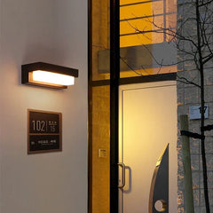 LED extérieur appliques solaires étanche lumière solaire balcon Villa porte cour muré éclairage clôture décor lampe solaire