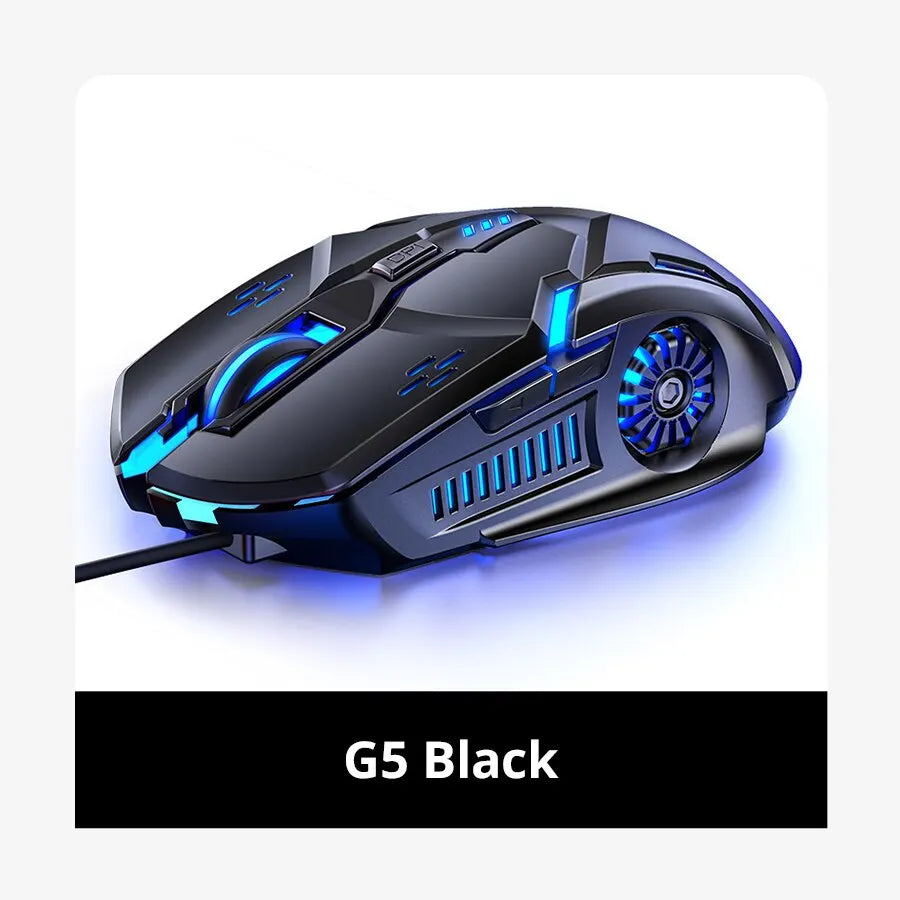 Silver Eagle G5 Muet Souris Filaire Six Clés Jeu Lumineux E-Sports Machines Ordinateur Accessoires Livraison Transfrontalière