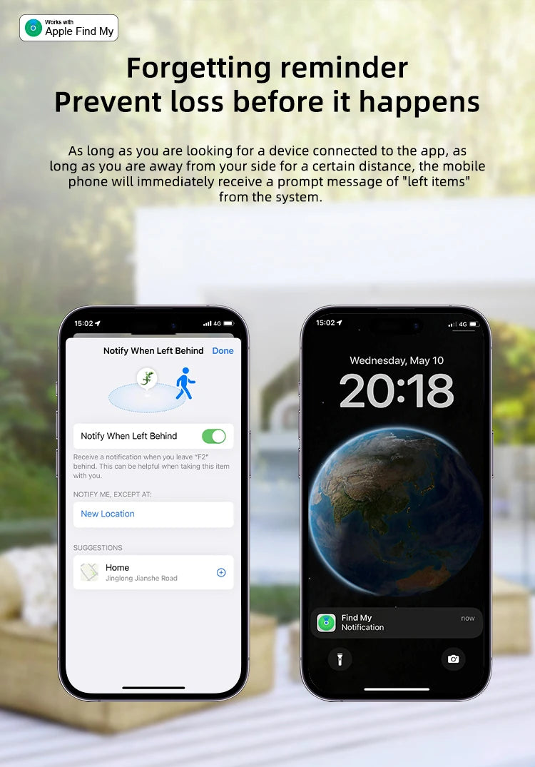 Localisateur intelligent TX02, Mini étiquette de clé GPS, étanche IPX5, Airtag, dispositif Anti-perte, localisateur en temps réel, fonctionne, trouver mon application