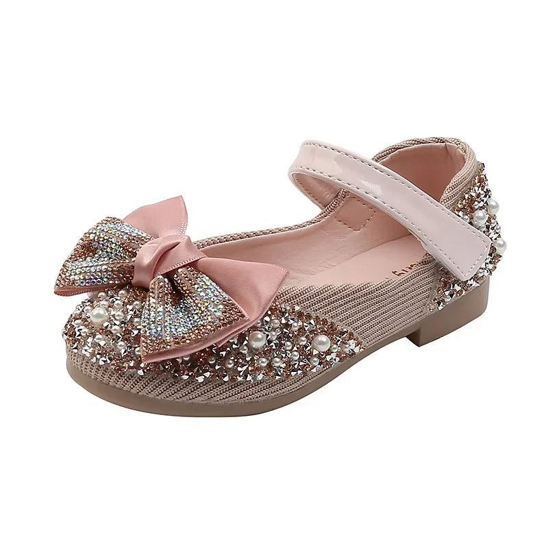 Sandales enfant en bas âge fille chaussures pour enfants perle strass brillant enfants chaussures bébé filles chaussures filles string sandales
