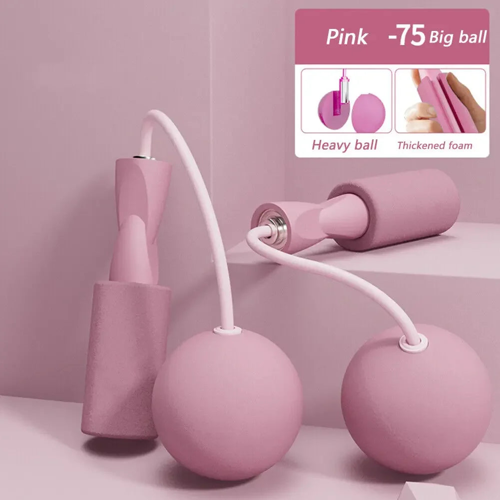 Avec balle lourde corde à sauter sans fil Yoga boxe sport et Fitness entraînement aérobic corde à sauter rapide Portable pour femme, homme