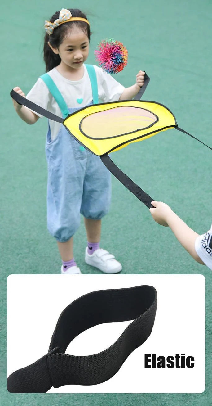 Enfants en plein air amusant et sport Parent-enfant jouet deux joueurs interactif lancer et attraper balle jeu sensoriel jouer jouets Jeux Enfant