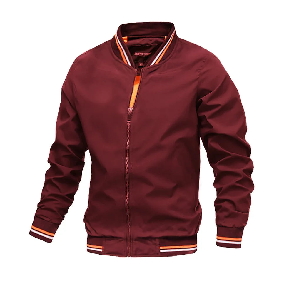 Veste de sport décontractée pour hommes, automne, hiver, Europe et États-Unis, manteau tendance de la mode, veste de sport, nouveau