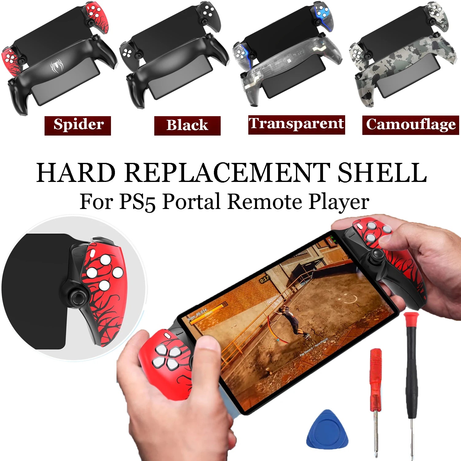 Coque de remplacement pour 30e anniversaire, boîtier de portail PlayStation gris, accessoire Premium PS, plaque de couverture complète pour portail PS5