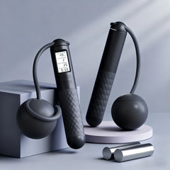 Adult jump rope, wireless and compact fitness training jump rope, suitable for indoor and outdoor use, Christmas gift