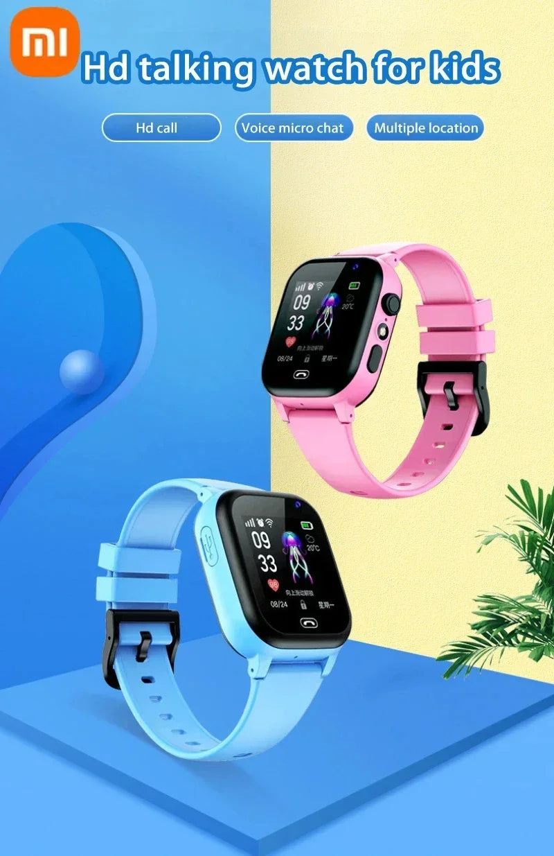 Xiaomi enfants 4G montre intelligente GPS localisation appel vidéo carte Sim SOS enfant montre intelligente caméra étanche mise à niveau montre pour garçons filles