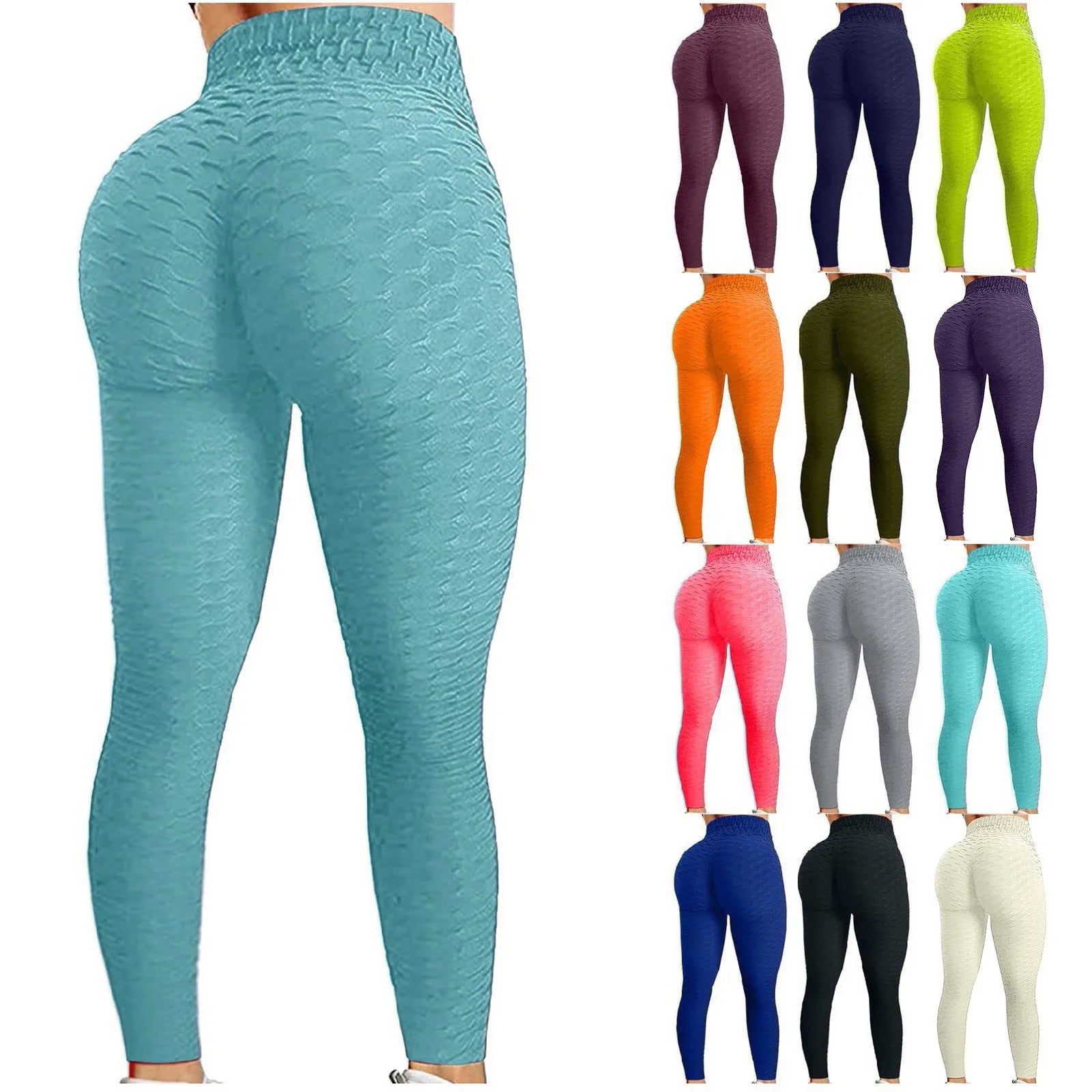 Leggings de Yoga femmes Fitness course taille haute pantalon mince Push Up sport gymnase séchage rapide Jogging course femme entraînement pantalons longs