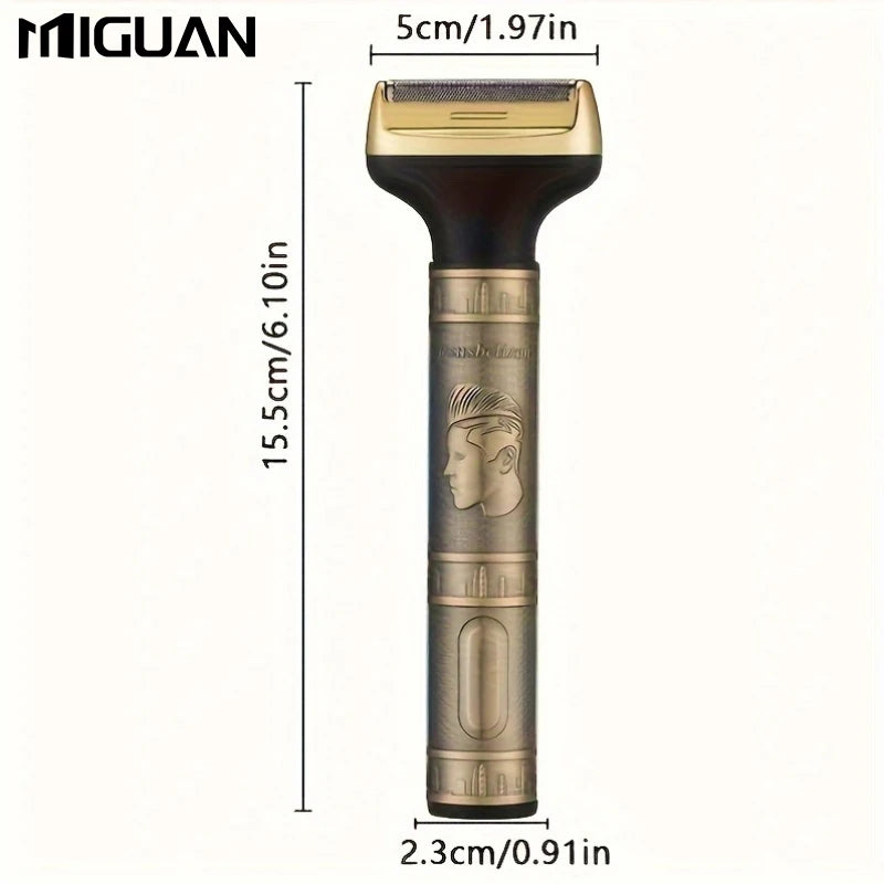 Professional 3-in-1 grooming kit for men: trim, shave, and style with a cordless electric razor