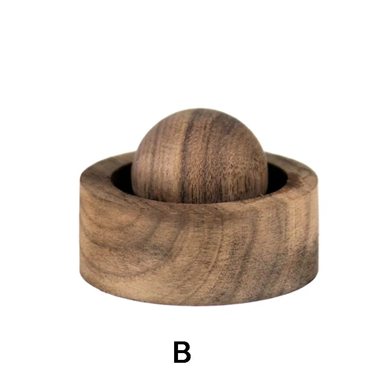Diffuseur d'huiles essentielles de voiture en bois, ensemble rond d'huiles essentielles d'aromathérapie en bois pour maison, bureau, chambre à coucher, voiture