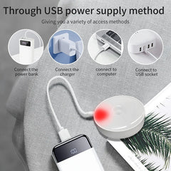Lampe intelligente avec détecteur de mouvement, Rechargeable par Usb, lumière blanche chaude pour cuisine, escaliers, couloir, placard, chambre à coucher