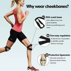 Équipement de fitness pour protection des genoux, 1 pièce