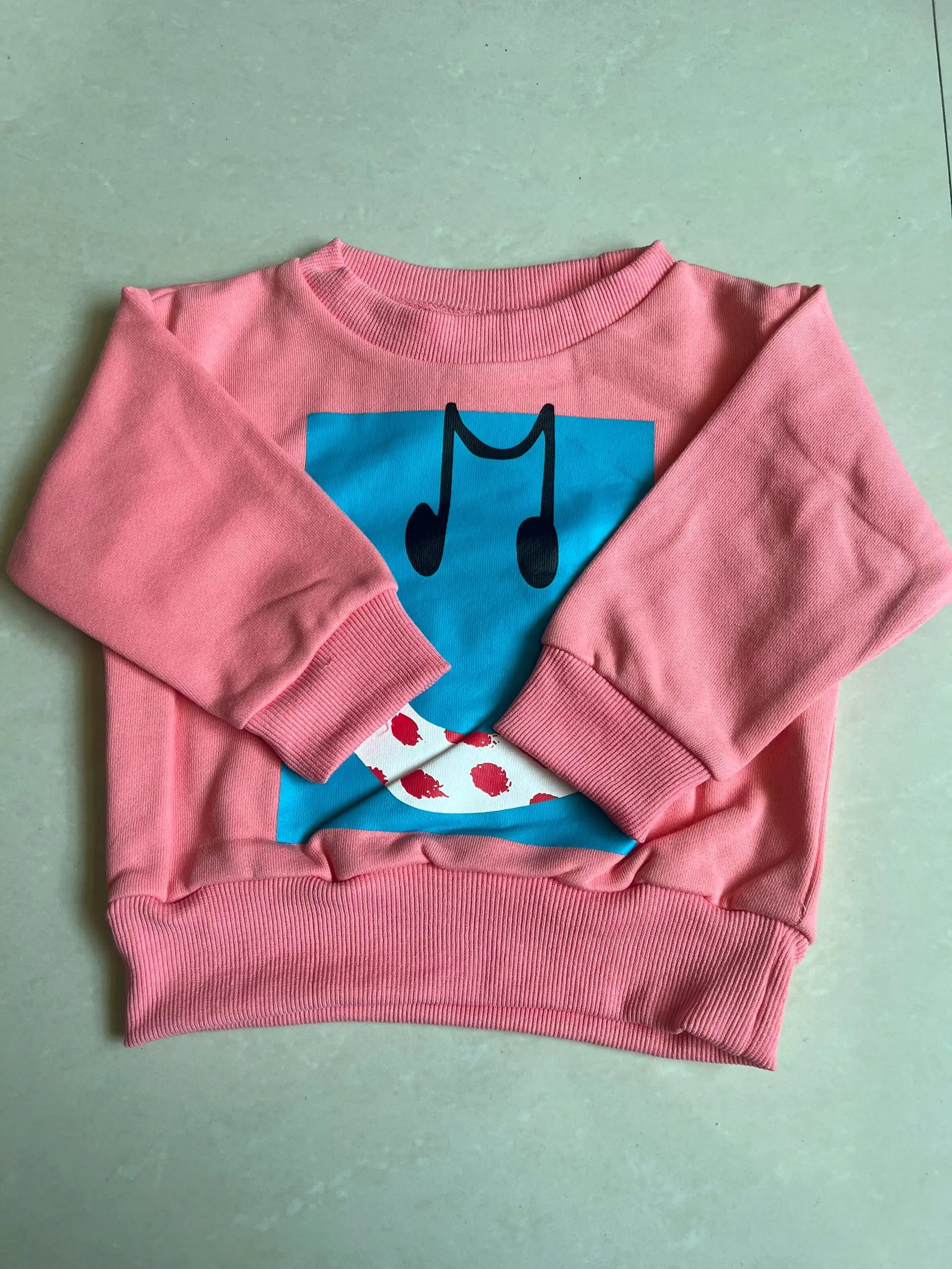 Chandails d'automne pour enfants, sweat-shirt imprimé mignon pour garçons et filles, vêtements d'extérieur en coton, nouvelle collection 2025