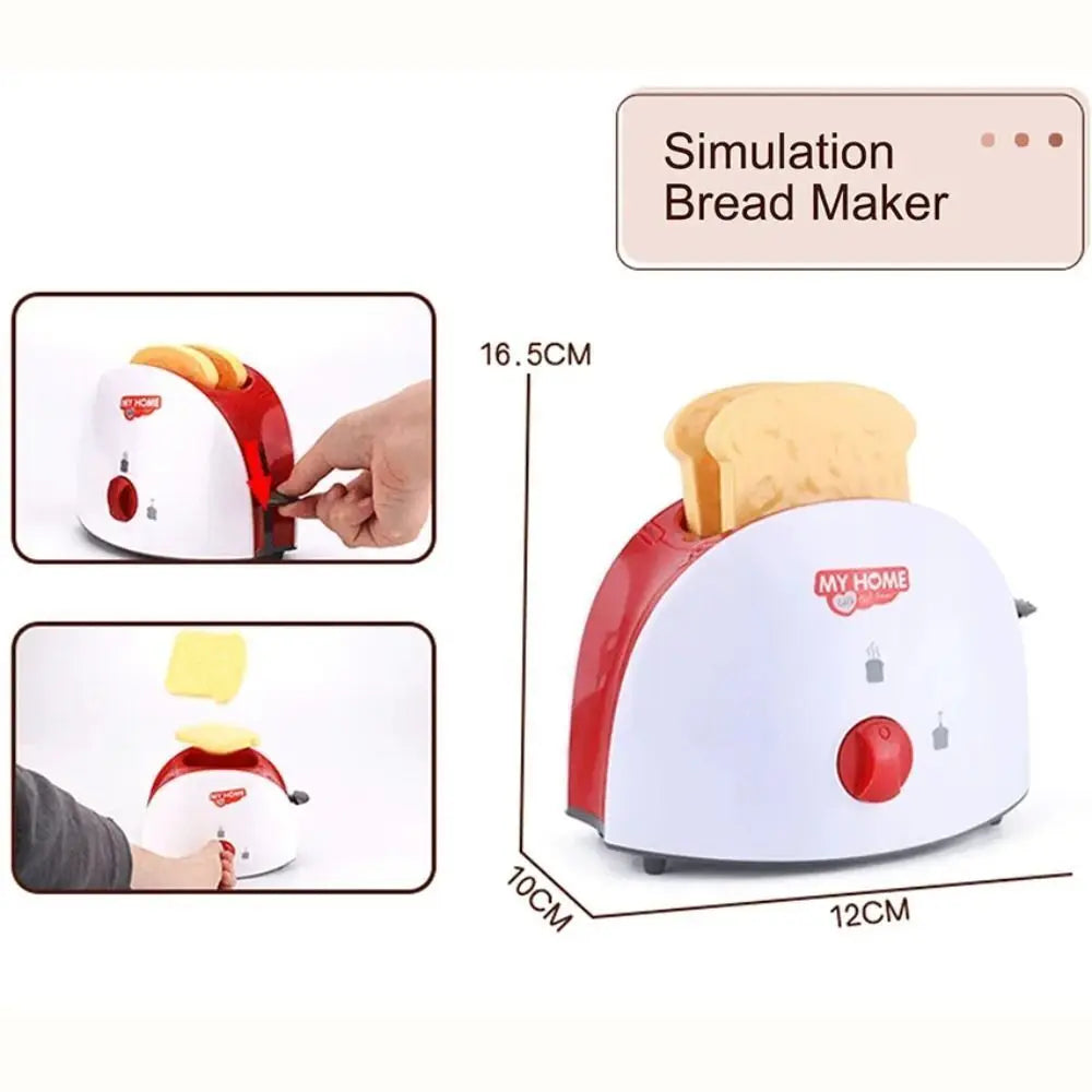 Appareils de cuisine jouets jouet ensemble de cuisine pour enfants jouer cuisine maison de poupée accessoires mélangeur cafetière Machine mélangeur grille-pain