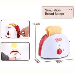 Appareils de cuisine jouets jouet ensemble de cuisine pour enfants jouer cuisine maison de poupée accessoires mélangeur cafetière Machine mélangeur grille-pain