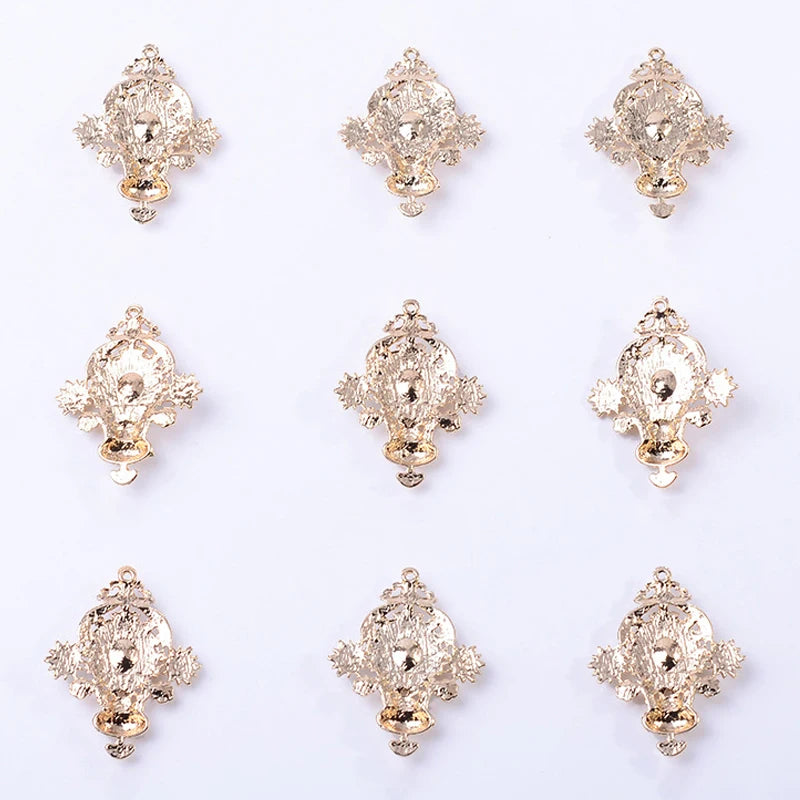 Accessoires de bijoux en alliage de diamant, pendentif de personnalité de mode, accessoires de cheveux de bricolage, matériel de boucles d'oreilles