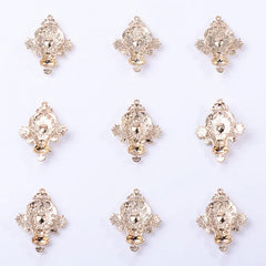 Accessoires de bijoux en alliage de diamant, pendentif de personnalité de mode, accessoires de cheveux de bricolage, matériel de boucles d'oreilles