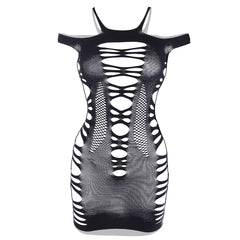 Robe de club pour hommes Lingerie fétiche Guy Érotique Sissy nuisettes Vêtements de nuit pour hommes sexy Sous-vêtements en résille pour hommes Jupe de nuit pour hommes