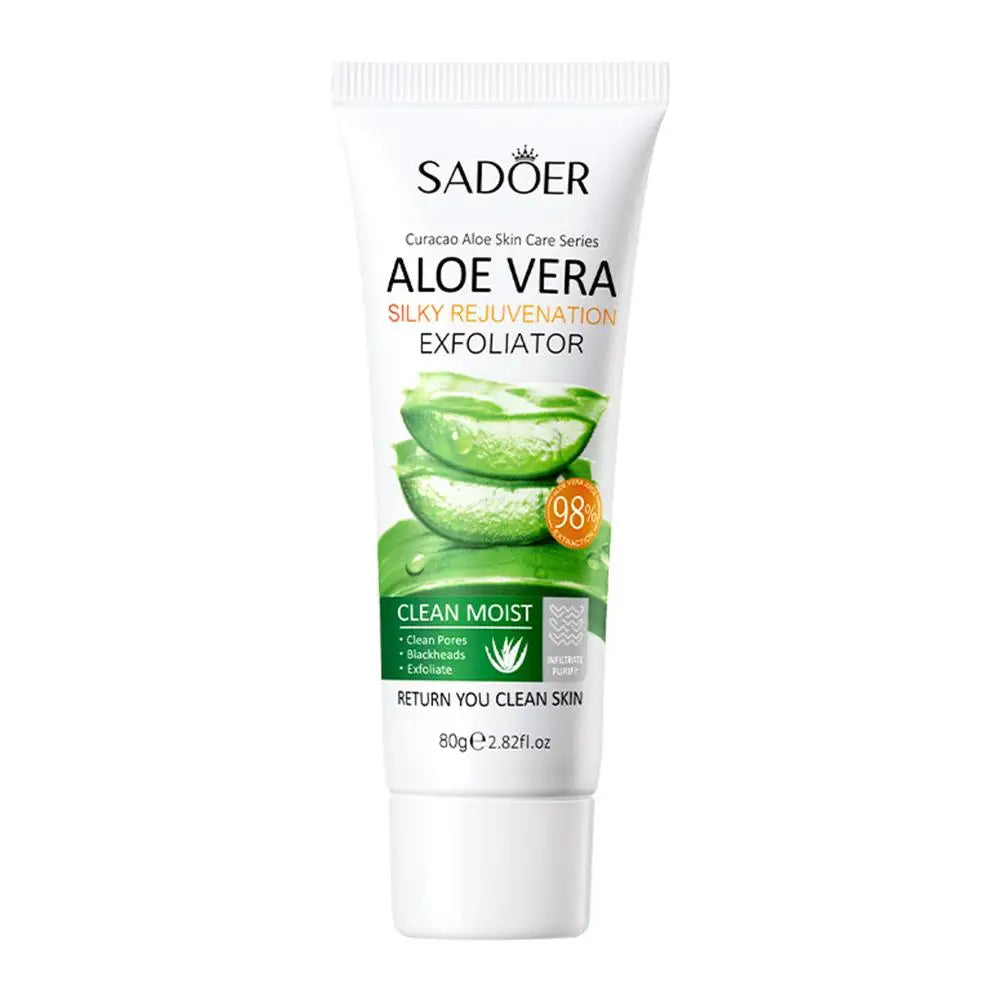 Gel expeatant pour le visage e Vera, gIslande expeatant pour le visage, nettoie, élimine les points noirs, hydrate, rétrécit les pores, soins de la peau, rentabilité, 30g-100g