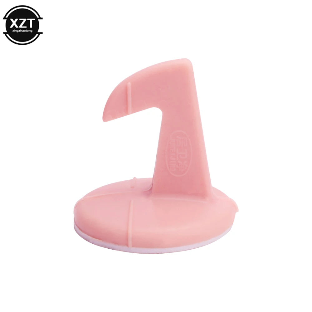 Butoir de porte épais pour mur arrière, tampon Anti-collision, poignée de porte, bâton Anti-collision muet avec crochet, tampon Anti-Vibration pour porte
