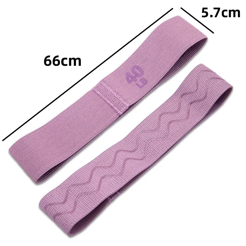 Bandes élastiques en tissu bandes de résistance de forme physique Yoga Pilates bandes d'extension de cercle de hanche boucles d'entraînement de gymnastique équipement d'entraînement de Yoga