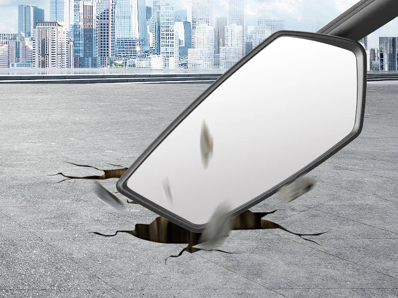 RBRL rétroviseur de vélo vtt guidon fin miroir HD grand Angle étendu Durable vélo rétroviseurs latéraux pour Scooter électrique
