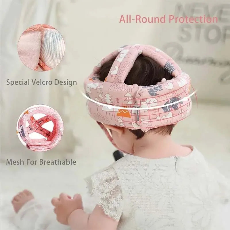 Casque de sécurité pour bébé, couvre-chef de Protection de la tête, coussin Anti-chute pour tout-petits, apprendre à marcher, casquette Crash