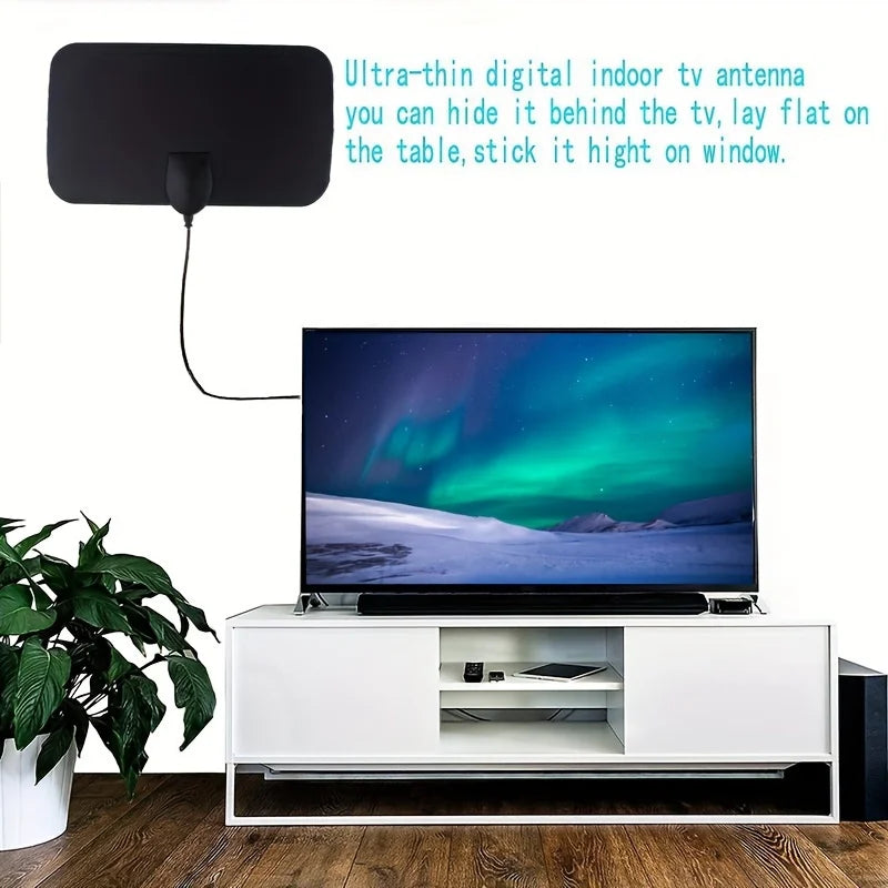 Antenne de télévision numérique 4K 1080p pour Smart TV, dernière antenne HD Portable 2023, Support intérieur