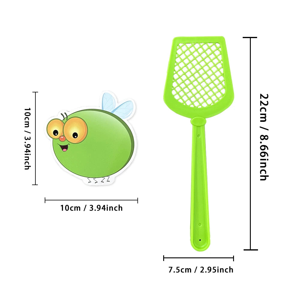 Cartes volantes effaçables à sec, cartes vierges, jeu Swat pour la maternelle, jouets éducatifs Montessori, carte d'apprentissage DIY, outils pédagogiques
