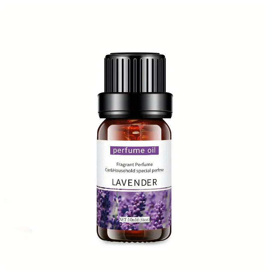 12 types d'huiles essentielles biologiques, kit d'huiles essentielles d'aromathérapie pour diffuseur, humidificateurs, aromathérapie, fabrication de bougies (10 ml)