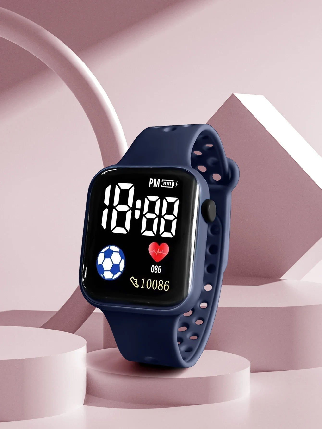Montres numériques LED pour enfants et adultes, bracelet en Silicone, montre-bracelet électronique de dessin animé, horloge de sport, cadeaux pour garçons et filles
