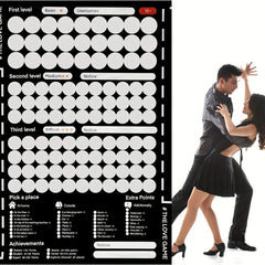 100 Sex Position Game Couples Sex Position Scratch Board Poster Love Game Scratch Date Night Adult Scratch Game Sex Toys