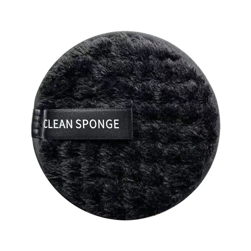 Tampon de coton en microfibre démaquillant, cosmétiques, serviette de maquillage lavable, éponge de nettoyage, outil de soins de la peau, gant de toilette, 1/4 pièces