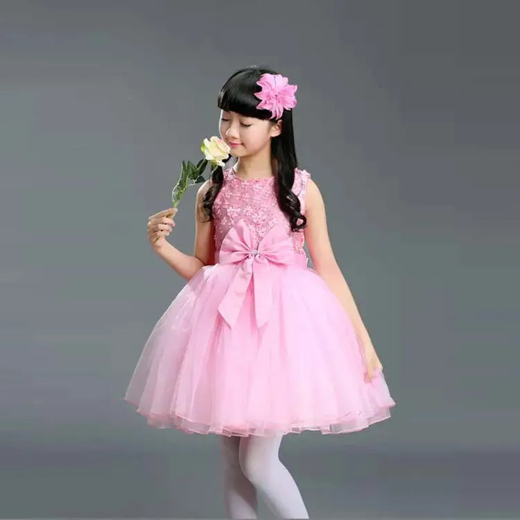Robe de demoiselle d'honneur pour mariage, tenues d'anniversaire pour bébés filles de 2 à 8 ans, robes de première Communion pour enfants, vêtements de fête pour enfants