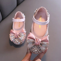 Sandales enfant en bas âge fille chaussures pour enfants perle strass brillant enfants chaussures bébé filles chaussures filles string sandales