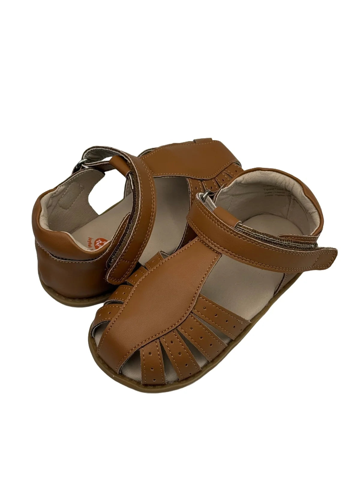 Tipsietoes Enfants filles pieds nus sandales d'été talon bas en cuir véritable Enfants Fille robe de soirée chaussures Enfant en bas âge Enfants