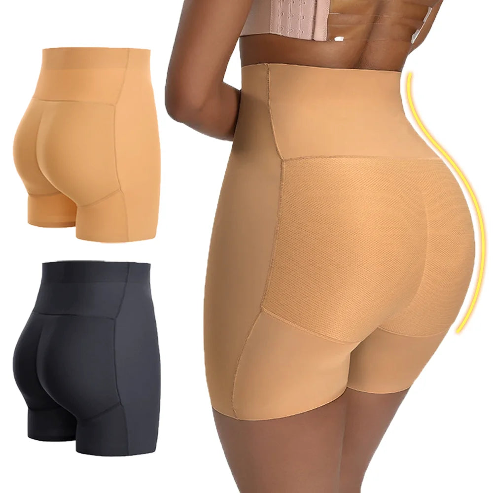 Femmes rembourré bout à bout sous-vêtements bout à bout rehausseur corps Shaper modélisation sangles faux cul hanche ascenseur Shapewear culotte Push Up culotte