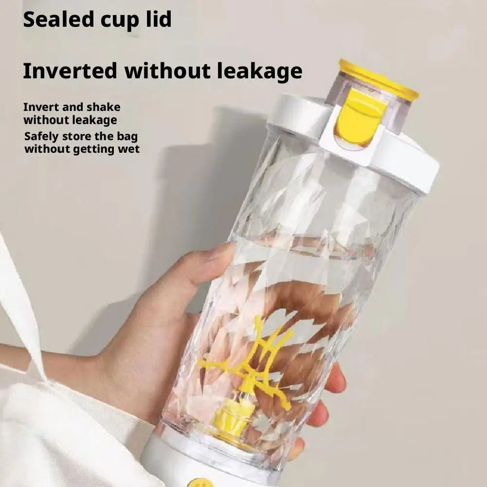 Tasse de mélange automatique avec chargeur USB, bouteille Shaker de protéines et de poudre, étanche, silencieuse, Portable, multifonction, tasse de café et de lait