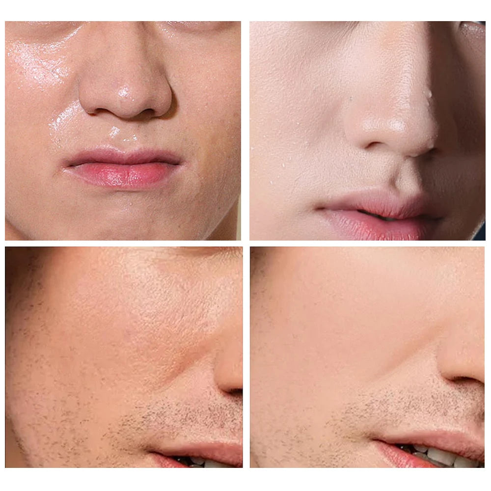 Nettoyant pour le visage pour hommes, peau hydratante, rafraîchissante et propre, produits de soins de la peau d'été, contrôle de l'huile, élimination des points noirs