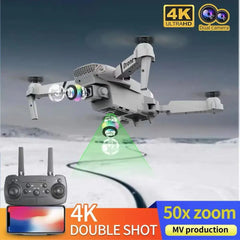 E88 4K Professional Drone, Wide-Angle HD Camera, WiFi FPV, Altitude Hold, Foldable RC Quadrotor Helicopter, Children's Toys (Camera Not Included)