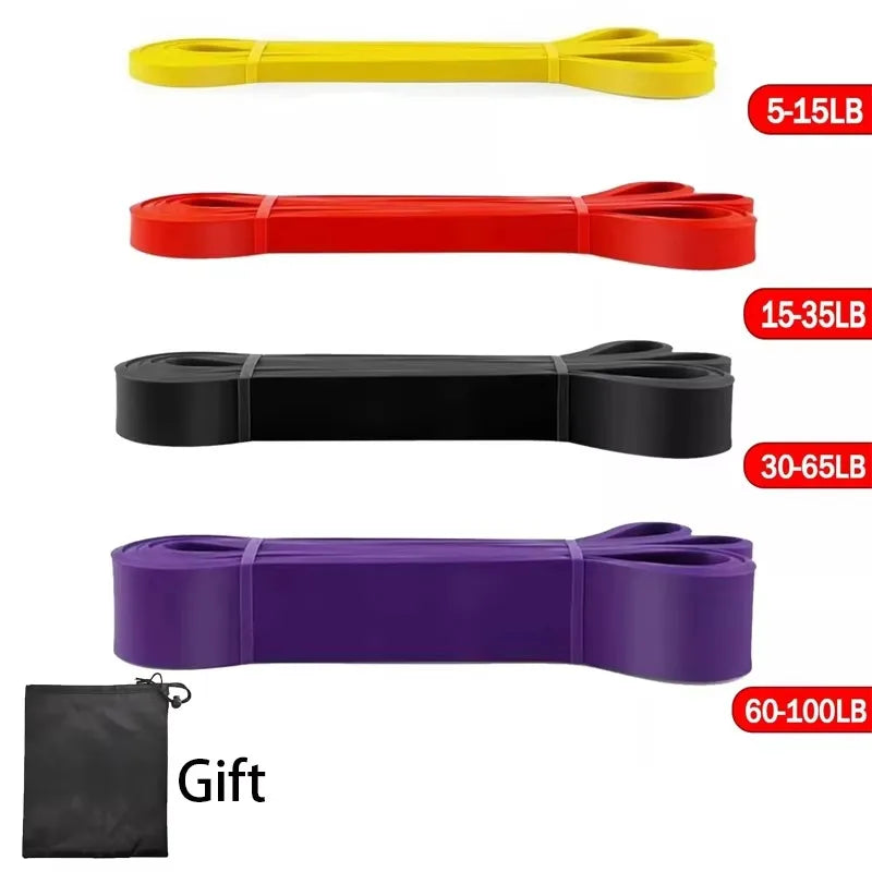 Bandes de résistance exercice bande élastique maison Yoga équipement de gymnastique accessoires sport puissance Pull-Up aide bande musculation