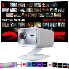 Projecteur d'origine Lenovo Xiaoxin 100P 1140 ANSI mise au point automatique Wifi6 cinéma maison intelligent 360 PTZ Support projecteur Portable 4K HD