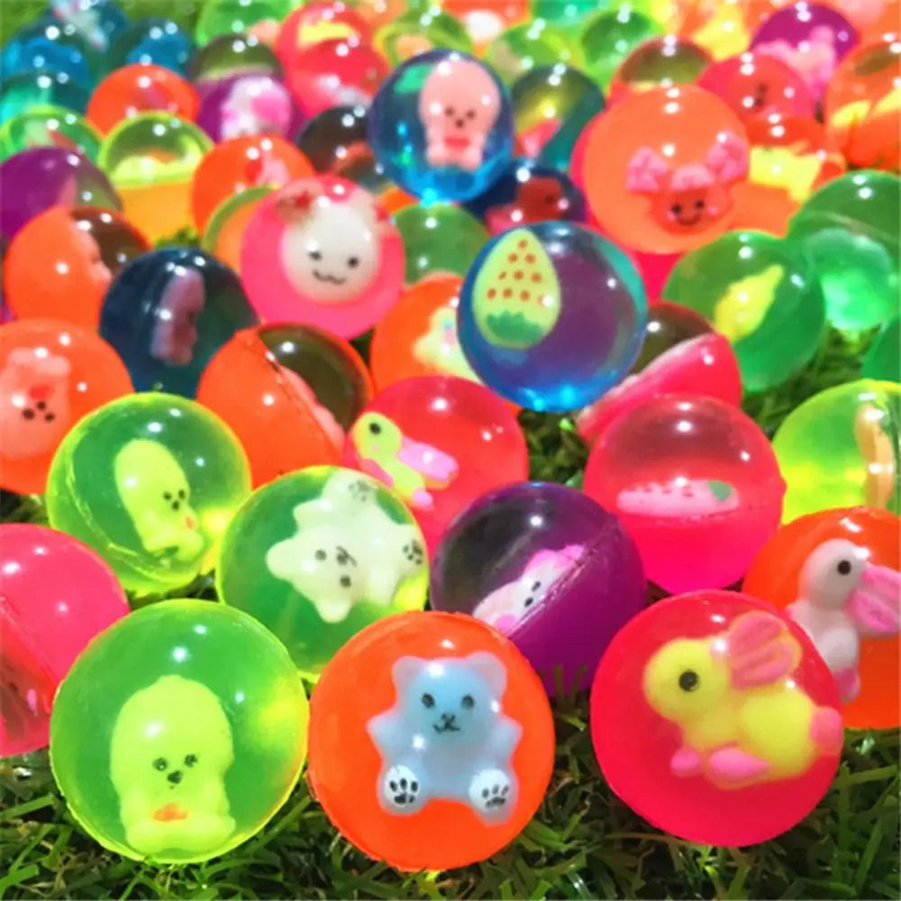 10 pièces boule rebondissante colorée 25mm balles rebondissantes nuage jouets d'eau pour jeux de Sport jardin