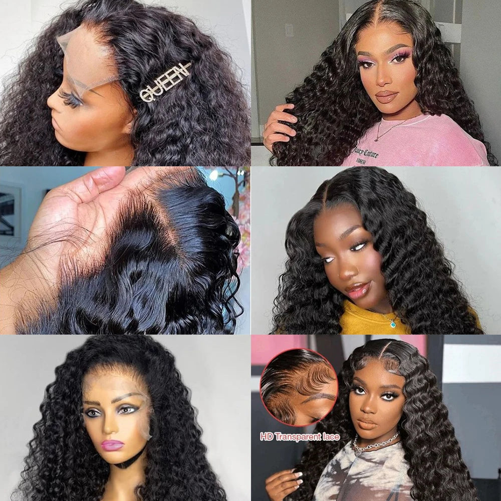 perruques cheveux humains perruque livraison 3 jours france deep waves wig perruques bouclées perruque lace frontale cheveux humain perruque brésilienne cheveux humain wig human hair