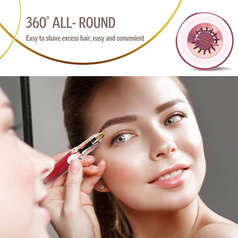 Rasoir de sourcils électrique Usb Rechargeable épilateur de sourcils femmes Mini doux Shaper rasoir indolore rasoir épilateur du visage