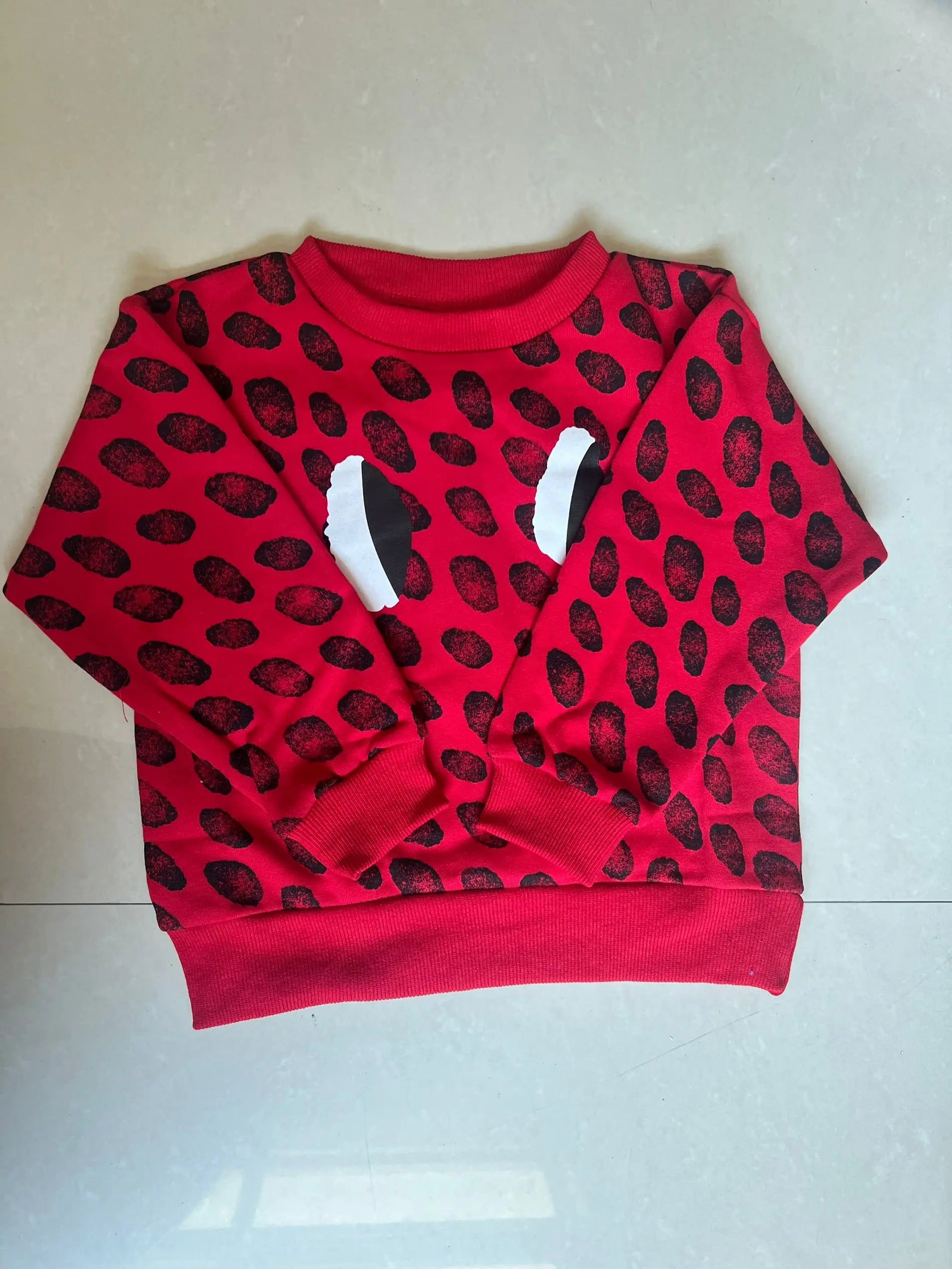 Chandails d'automne pour enfants, sweat-shirt imprimé mignon pour garçons et filles, vêtements d'extérieur en coton, nouvelle collection 2025