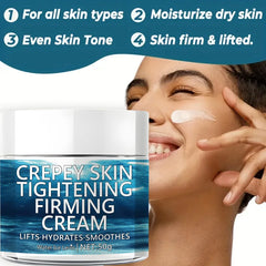 Crème raffermissante au rétinol, 50g, Lifting du cou, Anti-âge, Anti-rides, crème de nuit hydratante pour le visage, soins pour la peau du corps