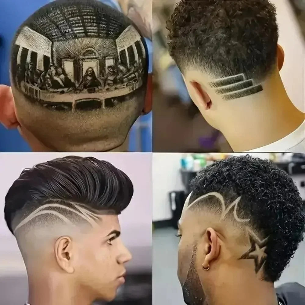 Tondeuse à cheveux T9 tondeuse à cheveux barbe rasage corps tondeuses électrique Machine de coupe de cheveux professionnel barbier hommes tondeuse rasoir